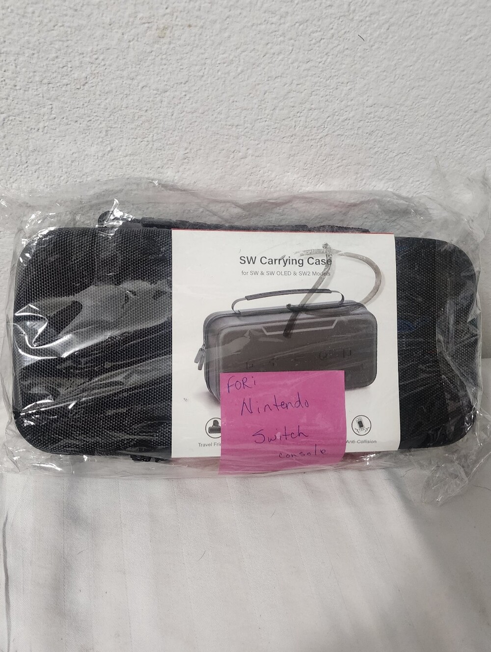 Protective Nintendo Switch Carrying Case - Black